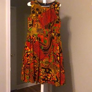 ASHRO SIZE 6 sleeveless dress.